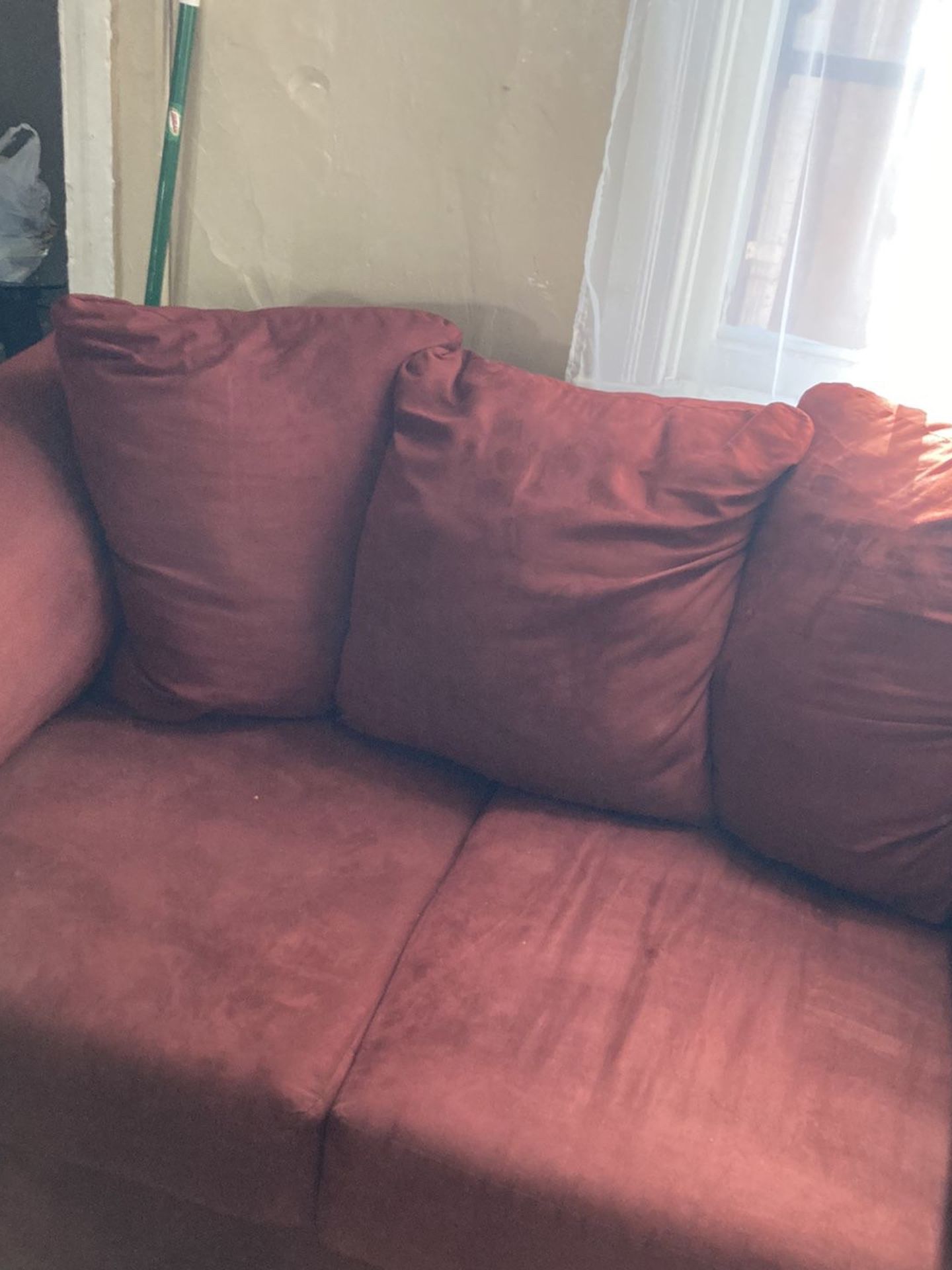Ashley furniture Red Loveseat