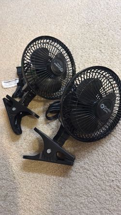 Comfort Zone Clip-On Fans – Set of 2