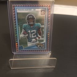 2025 Panini Donruss Optic Travis Hunter Rated Rookie 301 Football Emoji Case Hit