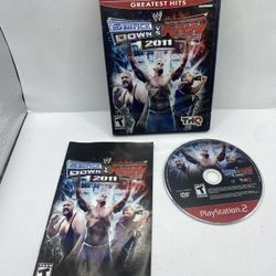 WWE SmackDown vs. Raw 2011 PlayStation 2 PS2 - CIB W/Manual Tested