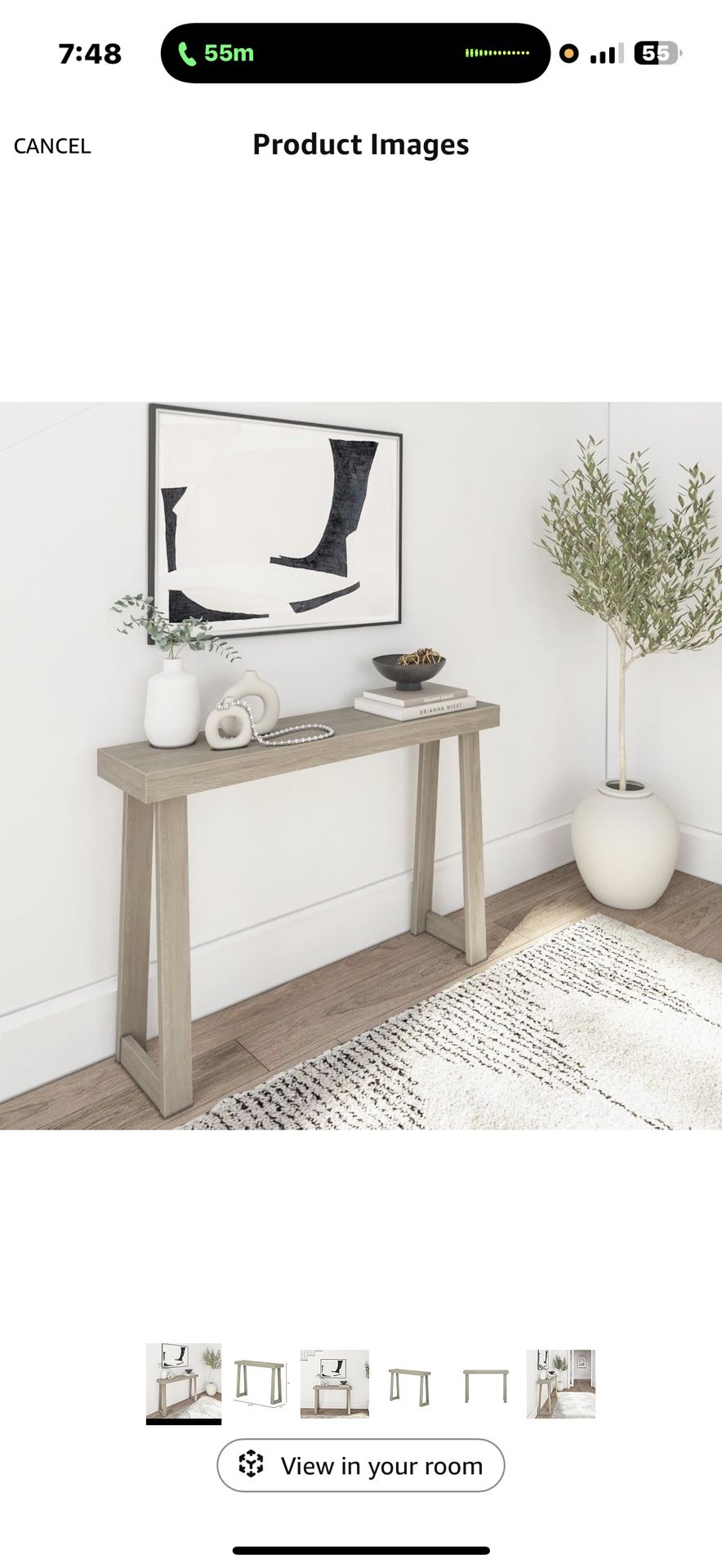 Entryway Table