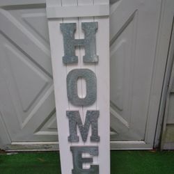 Wooden HOME Sign