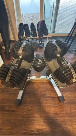 Nautilus Selectech 5-52.5 lbs with Bench