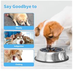 Slow Dog Feeder Bowl -color black-