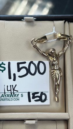 14K Jesus cross 9grams