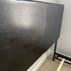 Faux Leather Full Size Bed frame