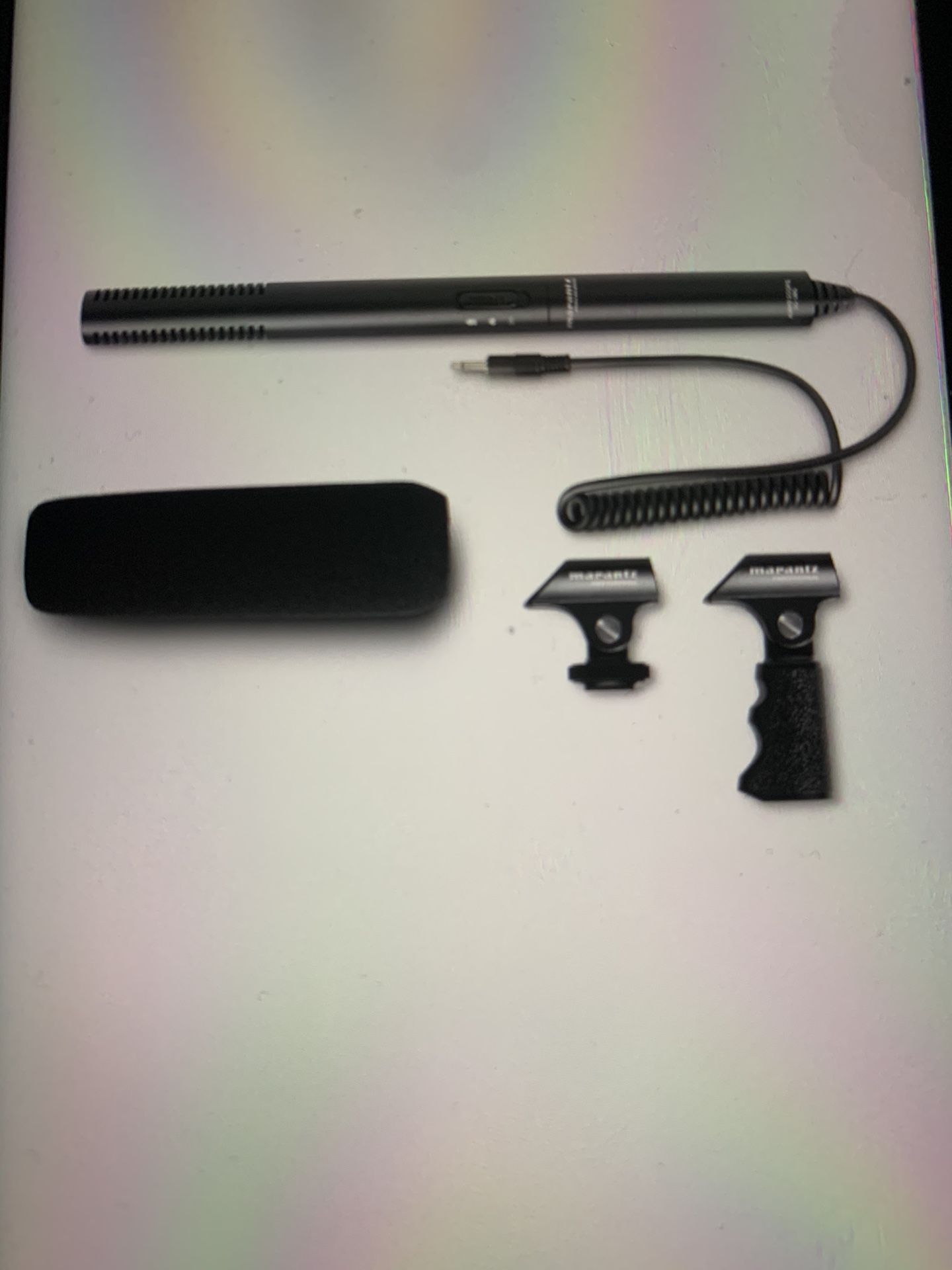 Marantz condenser camera microphone