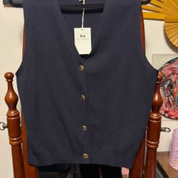 Women’s Vest Sweater 2X