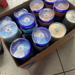 Verbatim TDK CD-R & DVD-R Brand New Discs