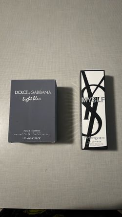 D&G Light Blue & YSL MYSLF Fragrance Bundle
