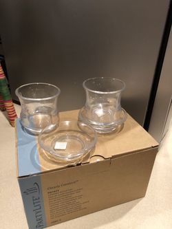 PartyLite Clearly creative votive/reality holder. $3