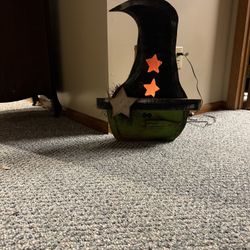 Lighted Halloween Witch