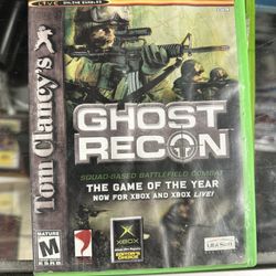 Ghost Recon Video Game for Xbox - The Game of the Year Edition