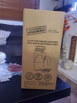 1/3 HP Garbage Disposal