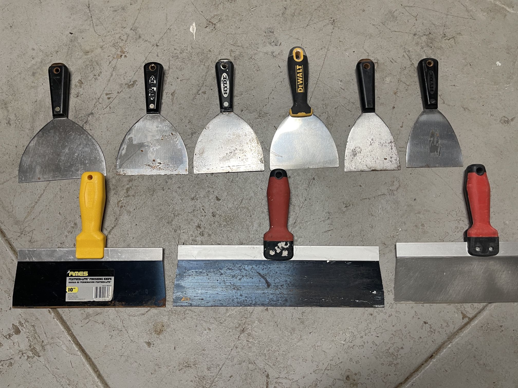 Finishes Tools Some New And Used