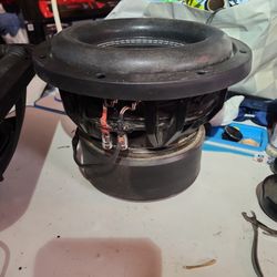 1000 Watt Rms Nemesis 10 Inch Sub Feirce Series