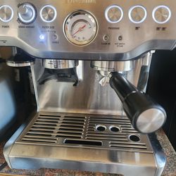 BREVILLE BARISTA EXPRESS ESPRESSO ACCESSORIES INCLUDED MISSING STAINLESS STEEL JUG MILK TEAMER