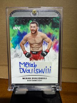 2022 Panini Chronicles UFC - Origins Autographs Merab Dvalishvili