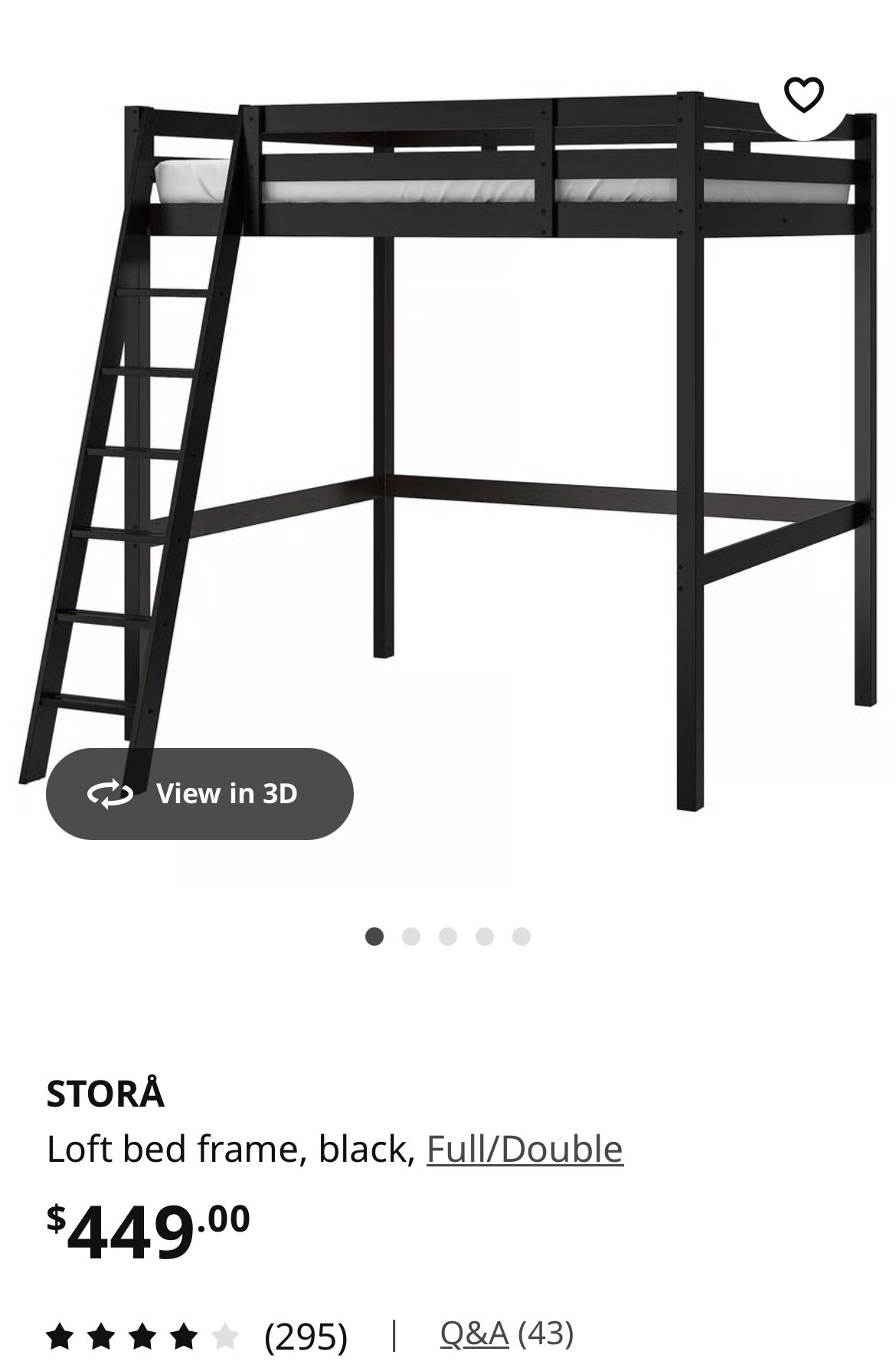 Full size Loft Bed