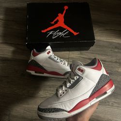 Jordan 3 Fire Red Size 9M Og all Clean 🧼  $150