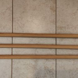 Heavy Duty Hard Wood Closet Rod