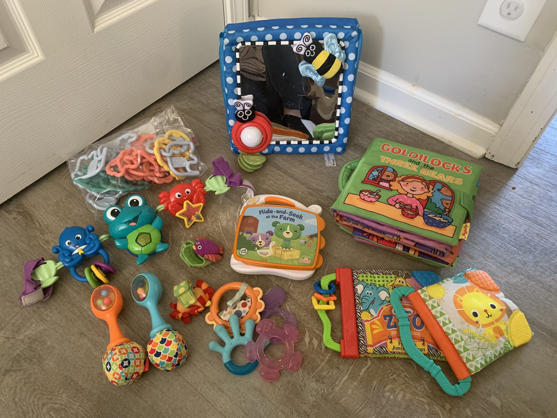 Baby Toys And Cloth Diapers 