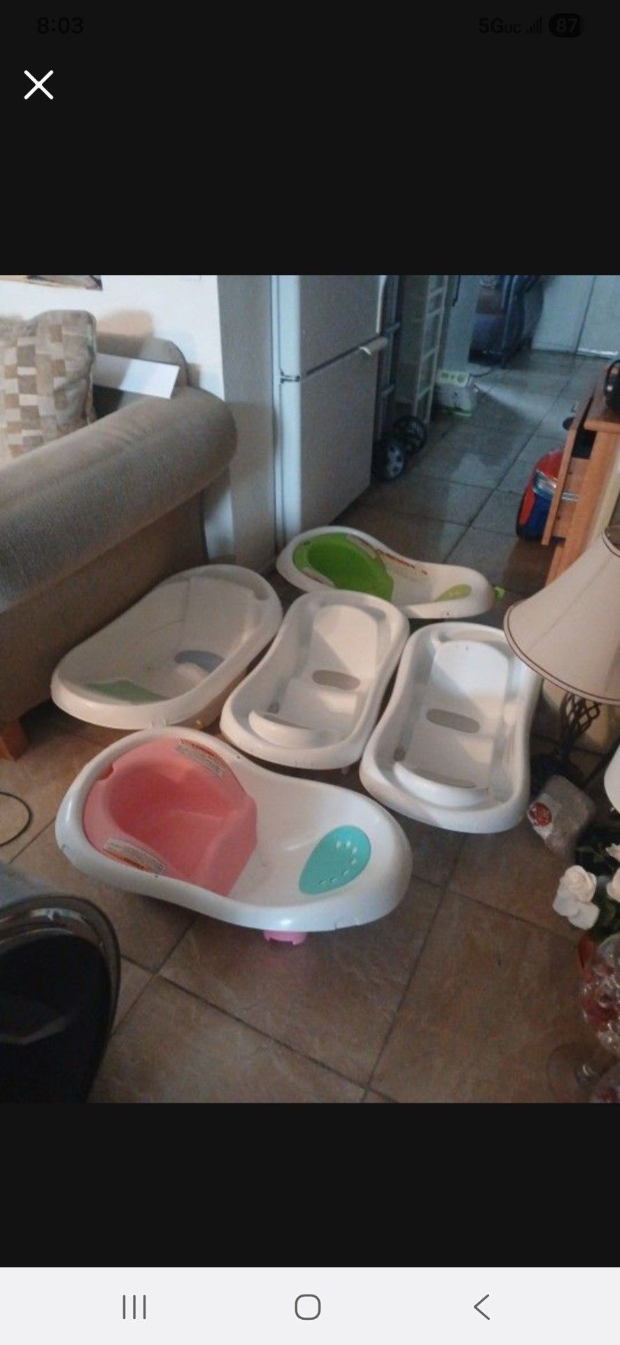 Baby Bathtub 5.for $15