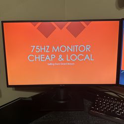 75hz Gaming Monitor Asus