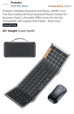 ProtoArc XKM01 Foldable Keyboard With Mouse