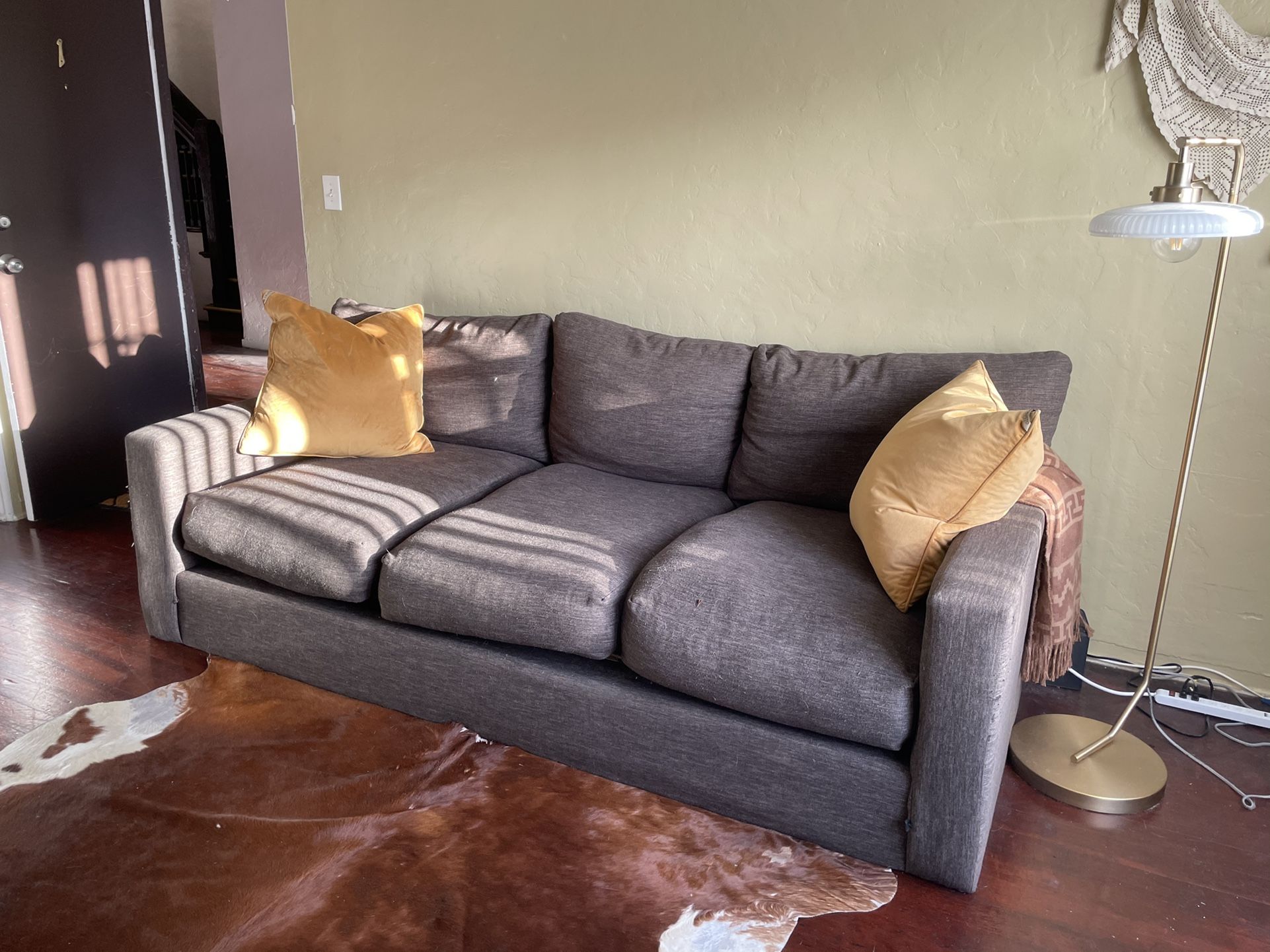 Pottery Barn Down Sofa