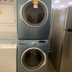 Samsung Front Load Washer And Electric Dryer Working Perfectly 4 Months Warranty 