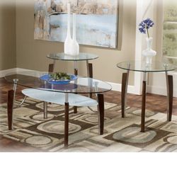 Coffee Table And Two End Tables