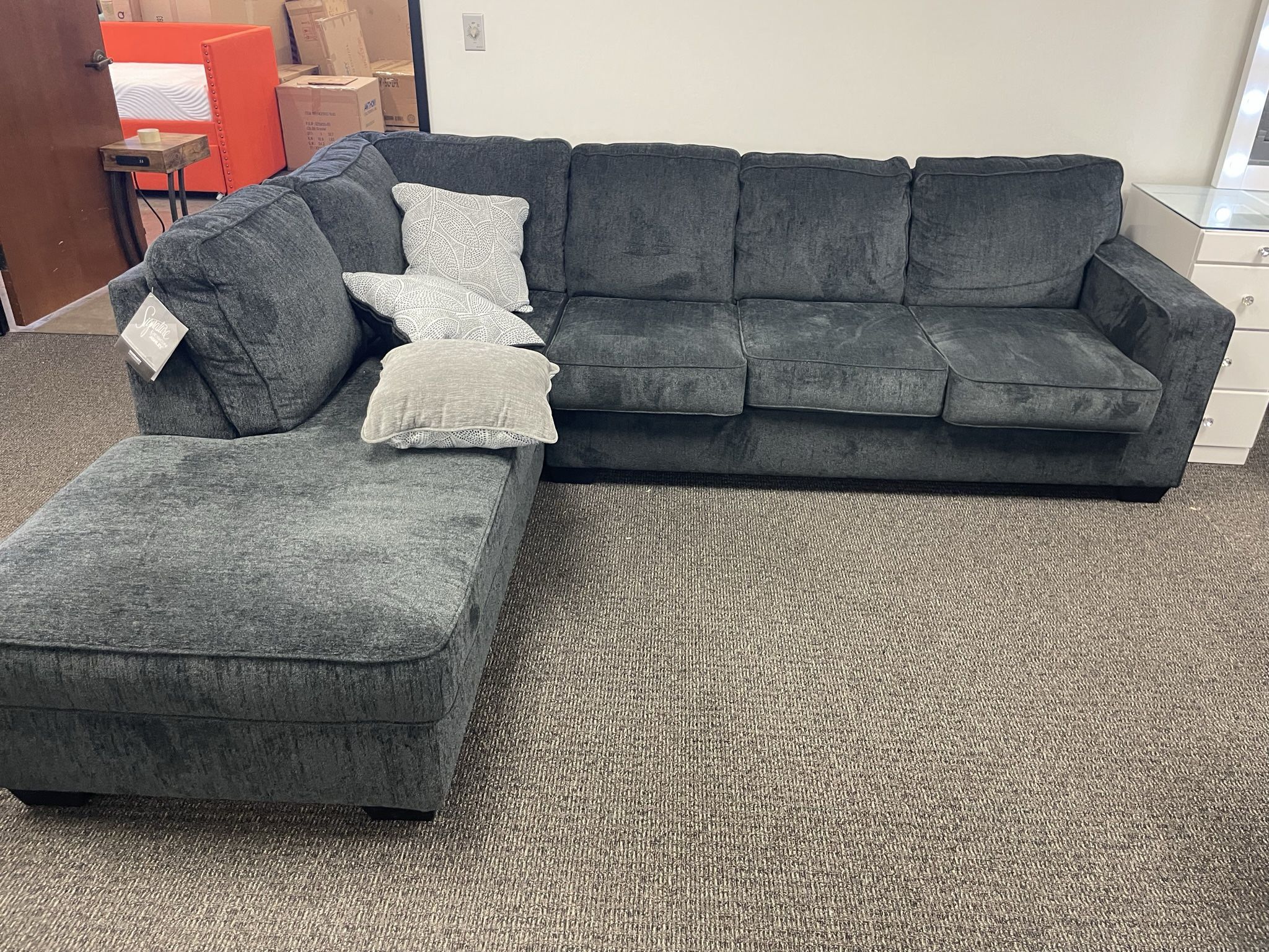 *Ashley * Altari Slate Sectional