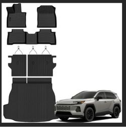 Floor Mats & Cargo Liner for Toyota RAV4 Hybrid 2026-2027