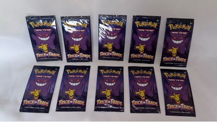 NEW Pokémon TCG Trick or Trade Booster Packs 2022, 10 Pack Bundle, Sealed