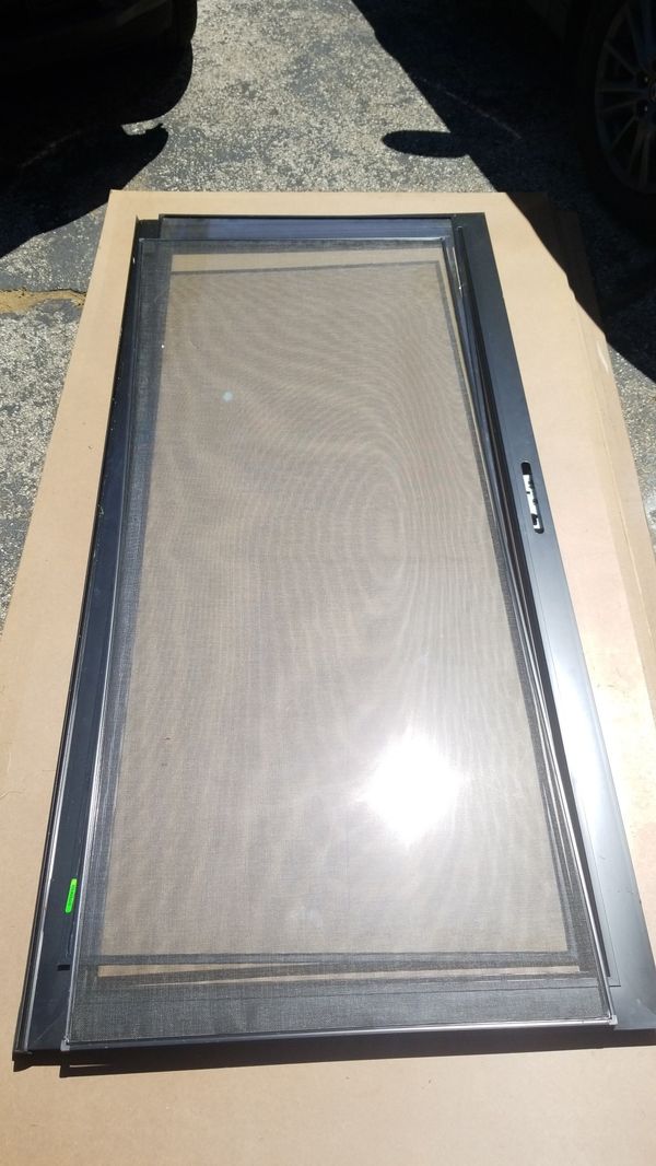 Pella screen door 36 x 79.5. Complete hardware for Sale in Orland Park, IL OfferUp