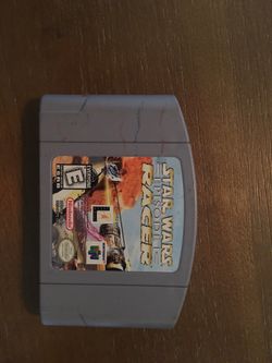 Nintendo n64 Star Wars episode 1 racer