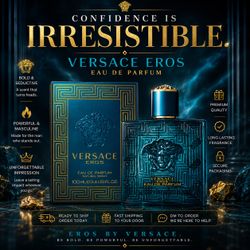 Versace Eros Eau de Parfum 💙 | Confidence Is Irresistible