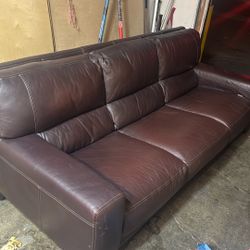 Leather Couch