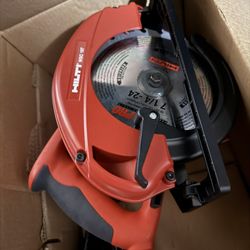 Hilti WSC 167 Corded Circular Saw 110-120V, New Open Box.