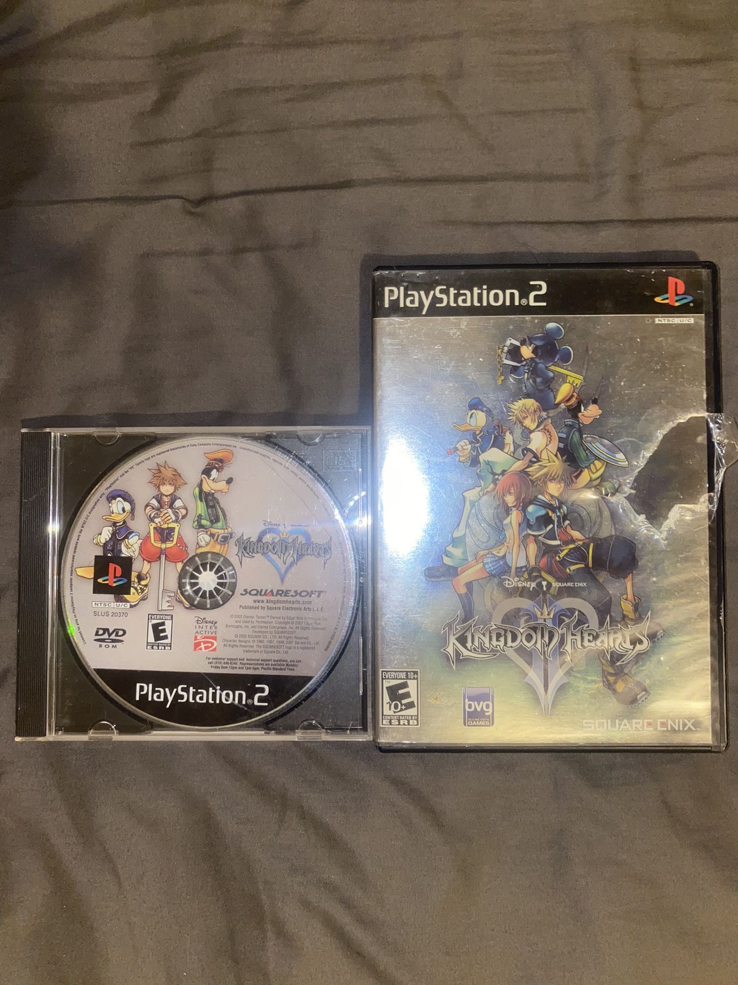Kingdom Hearts 1 And 2 For PlayStation 2