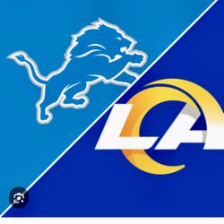 Detroit Lions vs LA Rams 