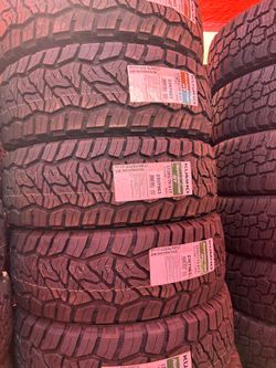 LT285/70/17 New Kumho RT Tires Perfect for Tacoma,Chevy,GMC and More!!