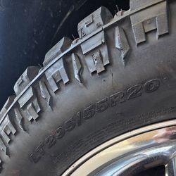 Set of 4 tires only