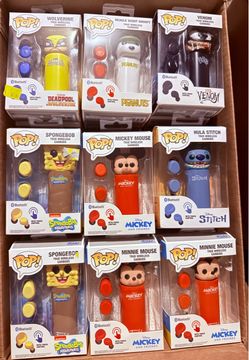 Funko POP! True Wireless Earbuds Lot of 9