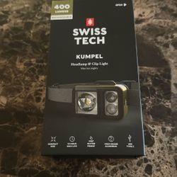 Swiss Tech: Headlamp And Clip Light