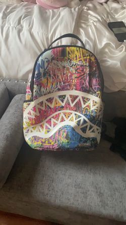 Sprayground Graffiti Shark Backpack