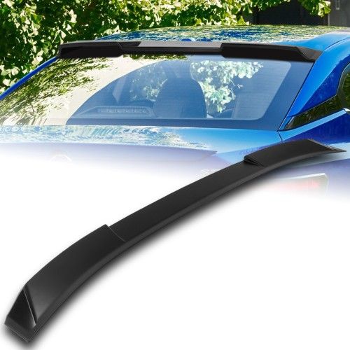For 2020 - 2024 Nissan Sentra Unpainted Matt Black Rear Roof Spoiler WIng -(2-RSP-9330-BK