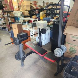 Assembled Weider Pro 260 Home Gym with Weights for Sale in Elgin IL OfferUp