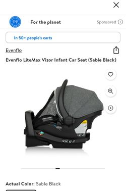 evenflo litemax vizor infant car seat for Sale in Bakersfield, CA - OfferUp